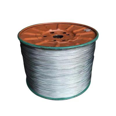 China High Tensile Steel Wire Stainless Steel Wire Rope 304 / 316 Stainless Steel Wire Rope for sale