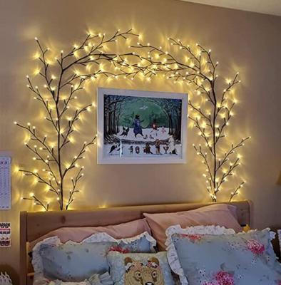 China Modern LED Flashing Willow Vine Branches Ball Lights Gypsophila String Lights for Room Hotel Party Festival Garden Decoration for sale