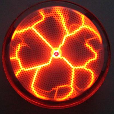 China Sale Round Commercial Plasma Colorful Fluorescent Glowing Lighting Disc With Powered Adapter For Party Decoration for sale