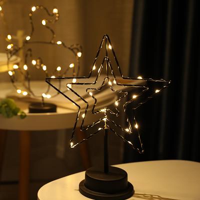 China China Suppliers Modern Star Shape Led Table Light Lamp For Room Decoration for sale