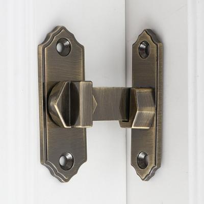 China Traditional factory price rectangular pins flush wooden doors with hidden anti-theft lock clasp door pins for sale