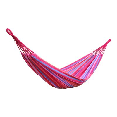 China Modern High Quality Outdoor Patio Swing Bed Camping Hammock Canvas Hammock for sale