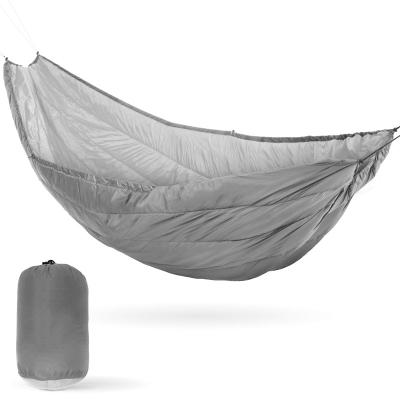 China Jies Durable Winter Underquilt Hammock Insulated Down Underquilt For Outdoor Indoor Single And Double Camping Hammocks for sale