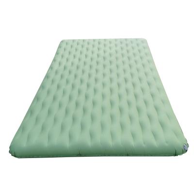 China Lightweight Camping 40D Nylon Mat Air Mattresses Wave Style For Outdoor Camping Couples for sale