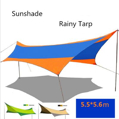 China Camping Equipment Waterproof Camping Tent Tarps Fly Tarpaulin for sale