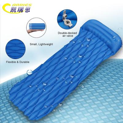 China Foldable. Ultralight Outdoor Inflatable Camping Sleep Pad for sale