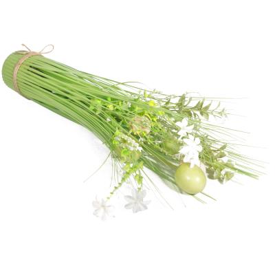 China April Decorative Artificial Greenery Plant Egg Onion Grass Ornaments Artificial Flower Home Deco Holiday Decoration Supplier Spring Easter for sale