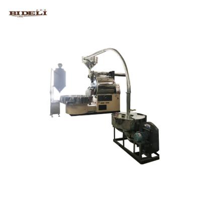 China Bideli factory 20kg 30kg 40kg 60kg commercial industrial coffee bean roaster/coffee burner machine with high quality for sale