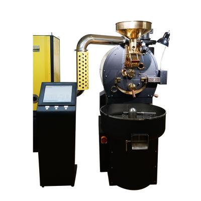 China Electric and gas 6kg 10kg 20kg 30kg commercial automatic industrial coffee roasting machine /commerical coffee machine burner for sale