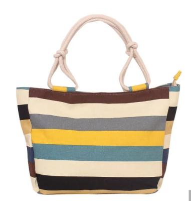 China Fashion Colorful Shopping Cotton Tote Bag for sale