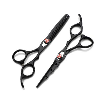 China HAIR barber scissors thinning hair scissors 6 inch stainless steel salon barber scissors for sale