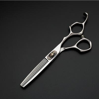 China Barber Shop and Home Barber Scissors Kit Makers Cutting Hair Scissors Barber Cutter Comb Scissors for sale