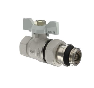 China Wholesale best selling general and external internal heating live melting hot return water ball valve brass ball valve for sale