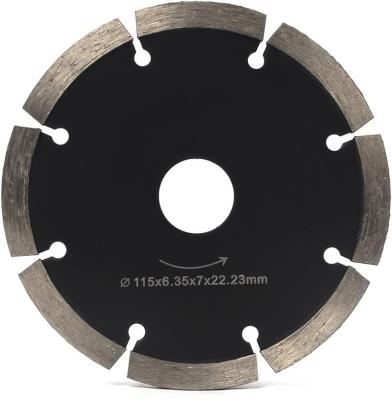 China 4-1/2 Concrete Tuck Point Diamond Blade For Stone Thickness 6 Segment Concrete Diamond Grinding Blade for sale