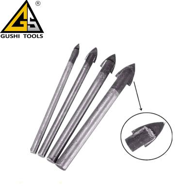 China Glass drilling can be customized glass tungsten carbide diamond drill bit numbers for sale