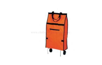 China Custom Eco - friendly foldable trolley shopping bag convenient For women for sale