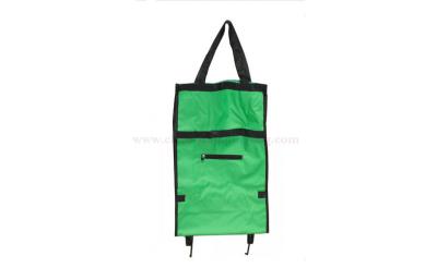 China Eco - friendly foldable trolley wheeled shopping cart bag for olders for sale