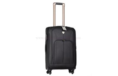 China Black 24 inch 360 spinning wheels roller business luggage bags for businessmen for sale