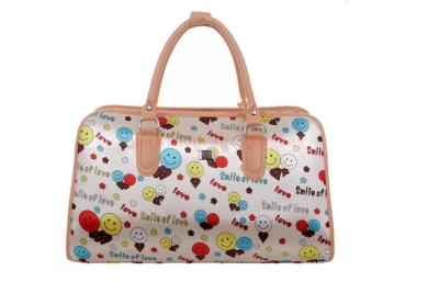 China Durable Oxford fabric Cloth Travel bags with Logo / flower printing for sale