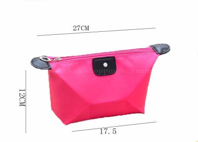 China Cotton fabric travel cosmetic bag with for women / ladies , big cosmetic case for sale