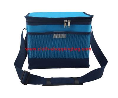 China 300D modificó el bolso de hielo para requisitos particulares construido azul del almuerzo para caminar 4200ml en venta