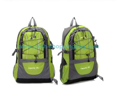 China Customized 30L Large Main compartment camping gear backpack for sale