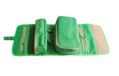 China Collecting cosmetics folding travel storage bag  with Detachable compartment for sale