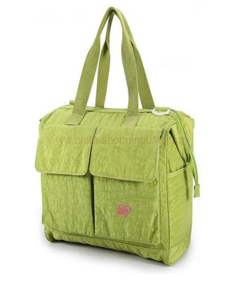 China Eco - bolso de nylon de las compras del hombro de s de la señora verde amistosa de la oficina ' en venta