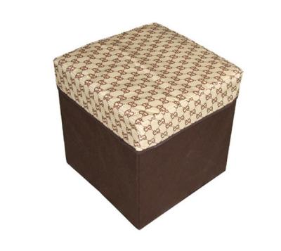 China Square octagonal home storage box bag functional chair big size for sale