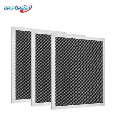 China Remove Oil Smoke Hot Selling European Metal Range Hood Filter With Charcoal Filter for sale