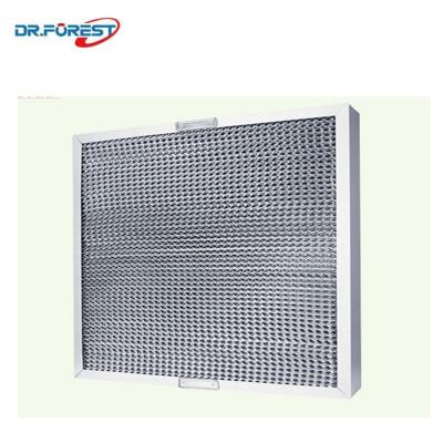 China Hotel Kitchen Range Hood Parts Honeycomb Grease Filters For Cooker Hoods for sale