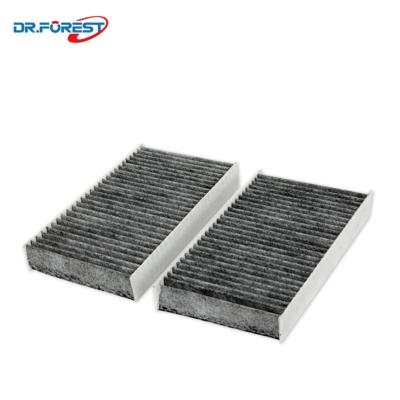 China Car Air Purifier Cabin Air Filter with Activated Carbon Odor Remover Cabin Filter for sale