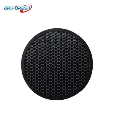 China Hotels Round Shape Activated Carbon Filter Purifier Filter for sale