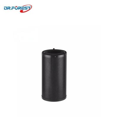 China Hotels Circular Air Activated Carbon Filter Fresh Air Filter for sale