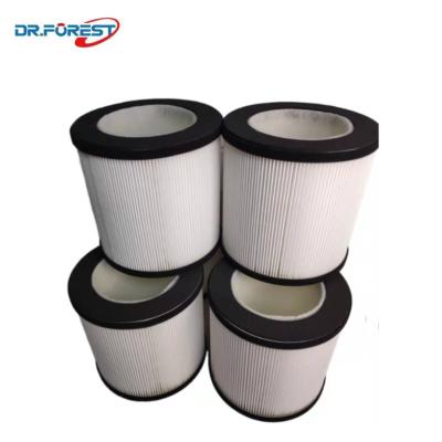 China Air Purified Made In Efficient Porcelain HEPA Cylinder Filter for sale