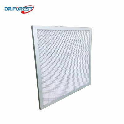 China Eco - Friendly Aluminum Frame Cotton Filter For Air Conditioner / Air Purifier for sale