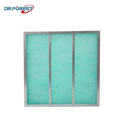 China Hotels Fiberglass Holding Mesh Air Cleaner Box Filter for sale