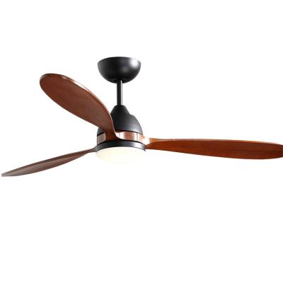 China Good Price Wholesale 52Inch Mute Ceiling Fan Light With 5 Gears And 3 Blades for sale