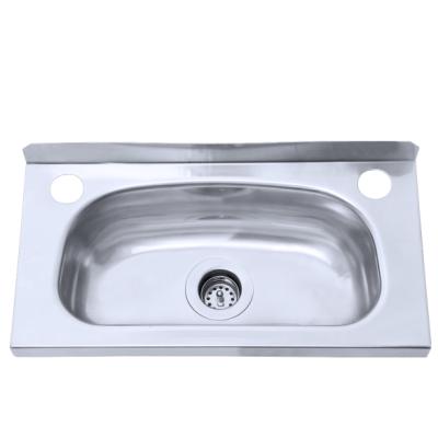 China Single Bowl Without Faucet 304 Stainless Steel Small Laundry Sinks Commercial Kitchen Sinks for sale