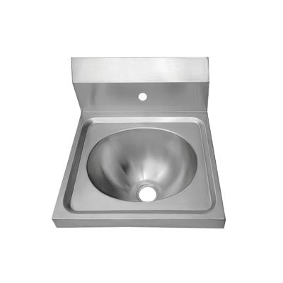 China Without Faucet Wholesale 304 Stainless Steel Hand Wash Sink Wall Mounted Bathroom Sink for sale