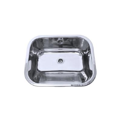 China Modern Sinks Stainless Steel Laundry Tub With Cabinet For Brazil for sale