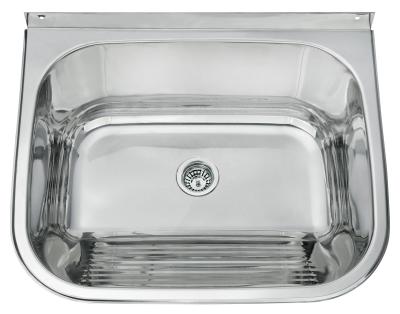 China Without Faucet Stainless Steel Laundry Stainless Steel Sink for sale