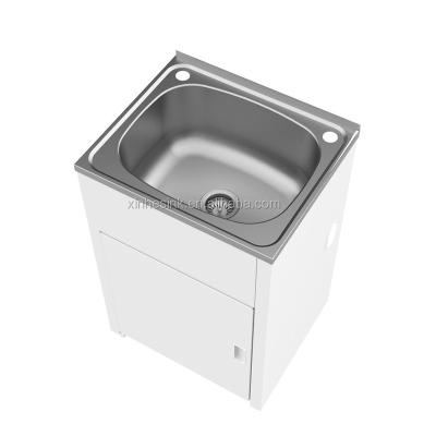 China Modern Stainless Steel Laundry Sink Cabinet, Hot Sale in Australia Stainless Steel Laundry Sink Cabinet for sale