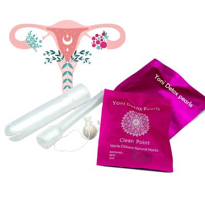 China Yoni Care 100% Natural Herbal Feminine Hygiene Products Yoni Detox Pearls Vaginal Online Pharmacy for sale