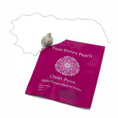 China Yoni Care 100% Natural Herbal Yoni Detox Pearls for Private Label Gynecological Disease Herbal Tampons for sale