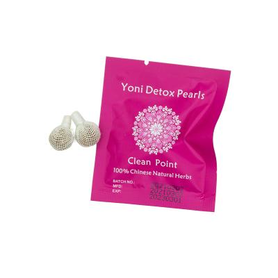 China Yoni Care 100% natural herbal yoni beads women care net point tampon vaginal yoni detox pearls for sale