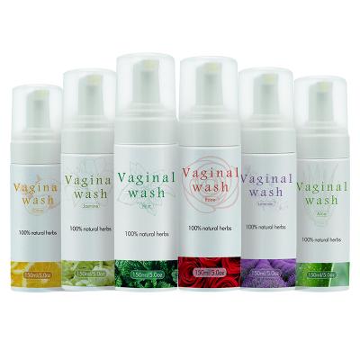 China Intimate Hygiene Yoni Foam Wash Herbal Cleanser Vaginal Soap Foam Lotion Feminine Hygiene pH Balanced Vaginal Gel Wash for sale