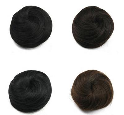 China 100% Synthetic Hair Synthetic Hair Clip In Bun Hair Bun Hair Extension for sale