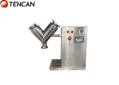 China 0.37KW 220V-50Hz Mixer de forma V para mistura de pó seco de laboratório à venda