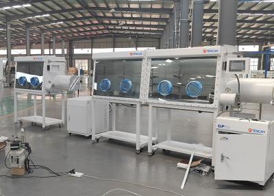 China Gebruik in het laboratorium GBP 750S-4 ((1800) Inertgashandschoenenregeneratiesysteem met 4 handschoenen voor één zijde Te koop